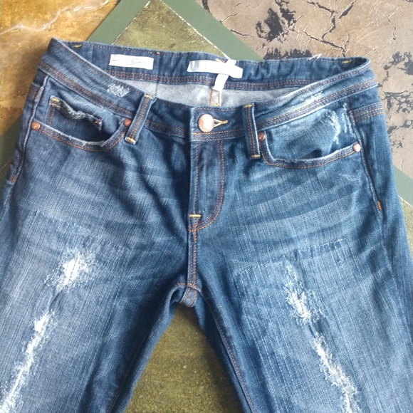 Vigoss Denim - Vigoss the Ritz distressed, flare jeans